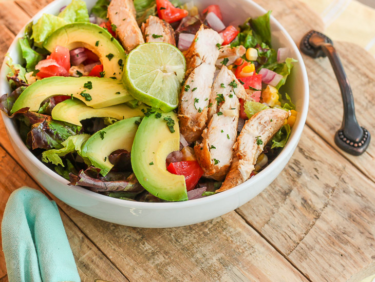 Chipotle Ranch Chicken Salad