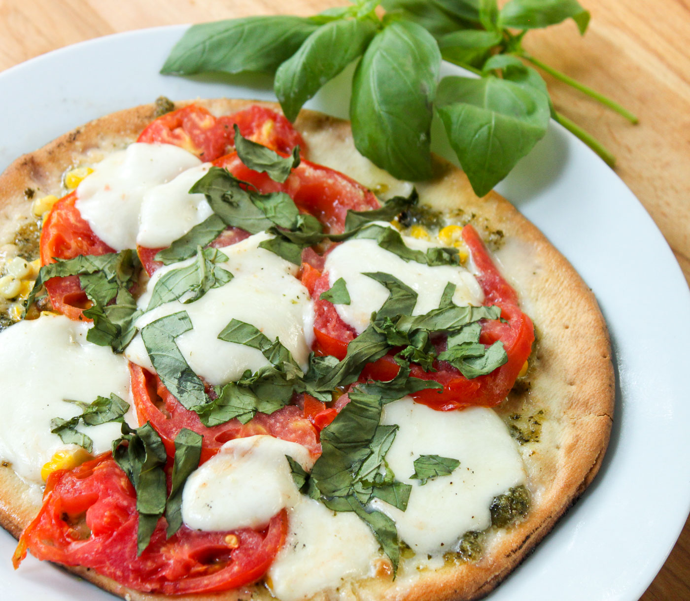 corn-pesto-pizza Grilled Corn Pesto Pizza