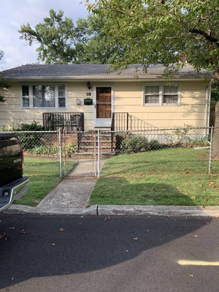 BEFORE - SMALL RAISED RANCH HOUSE