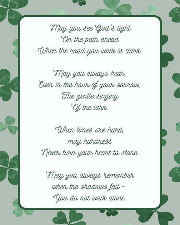 may-you-see-gods-light-st-patricks-day-prayer-printable-8x10-1 May you see God's light st patricks day prayer printable 8x10