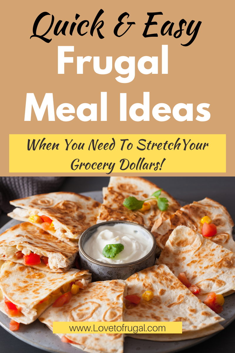 Quick And Easy Frugal Meal Ideas Everyone Will Love