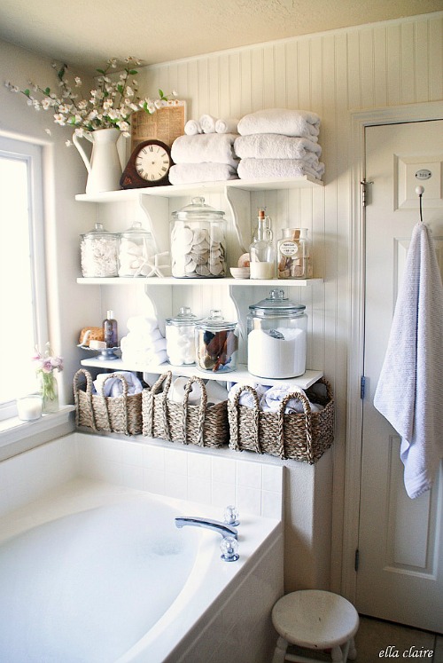 12 Bathroom Organization Ideas- What home couldn't use more storage in the bathroom? Check out these 12 creative bathroom storage solutions for some organizing ideas! | #organizingTips #homeOrganization #bathroomOrganization #bathroomStorage #ACultivatedNest 12 Bathroom Organization Ideas- What home couldn't use more storage in the bathroom? Check out these 12 creative bathroom storage solutions for some organizing ideas! | #organizingTips #homeOrganization #bathroomOrganization #bathroomStorage #ACultivatedNest
