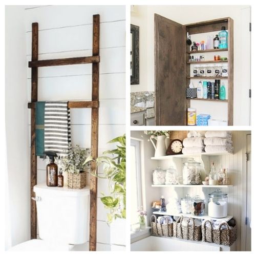 12 Bathroom Storage Solutions- What home couldn't use more storage in the bathroom? Check out these 12 creative bathroom storage solutions for some organizing ideas! | #organizingTips #homeOrganization #bathroomOrganization #bathroomStorage #ACultivatedNest 12 Bathroom Storage Solutions- What home couldn't use more storage in the bathroom? Check out these 12 creative bathroom storage solutions for some organizing ideas! | #organizingTips #homeOrganization #bathroomOrganization #bathroomStorage #ACultivatedNest