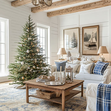 Minimalist Christmas Tree Decorating Ideas – The Honeycomb Home